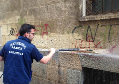 Limpieza de Fachadas y Grafitis en Jaén